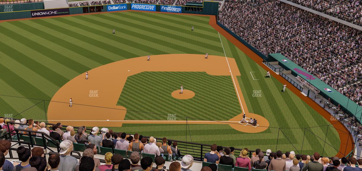 Progressive Field - Section 561 Seat View