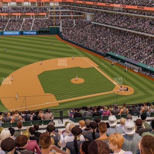 Progressive Field - Section 564 Seat View