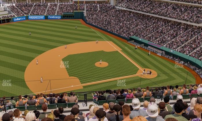 Progressive Field - Section 564 Seat View