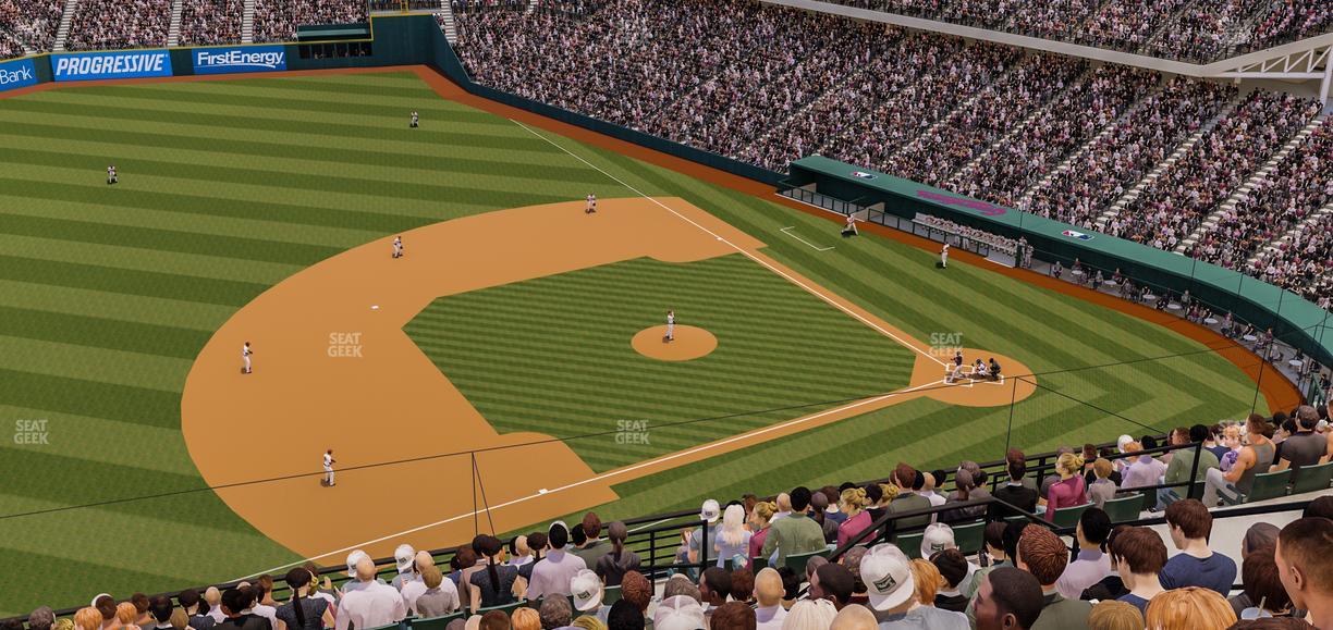 Progressive Field - Section 567 Seat View