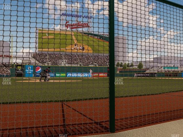 Progressive Field - Section Carnegie Lounge 2 Seat View