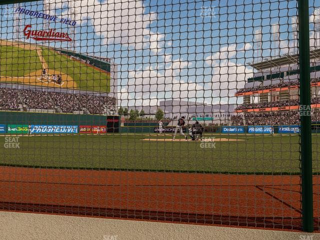Progressive Field - Section Carnegie Lounge 3 Seat View