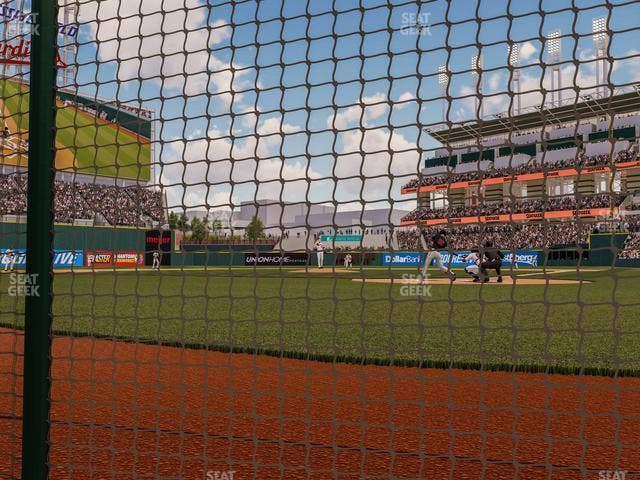 Progressive Field - Section Carnegie Lounge 4 Seat View