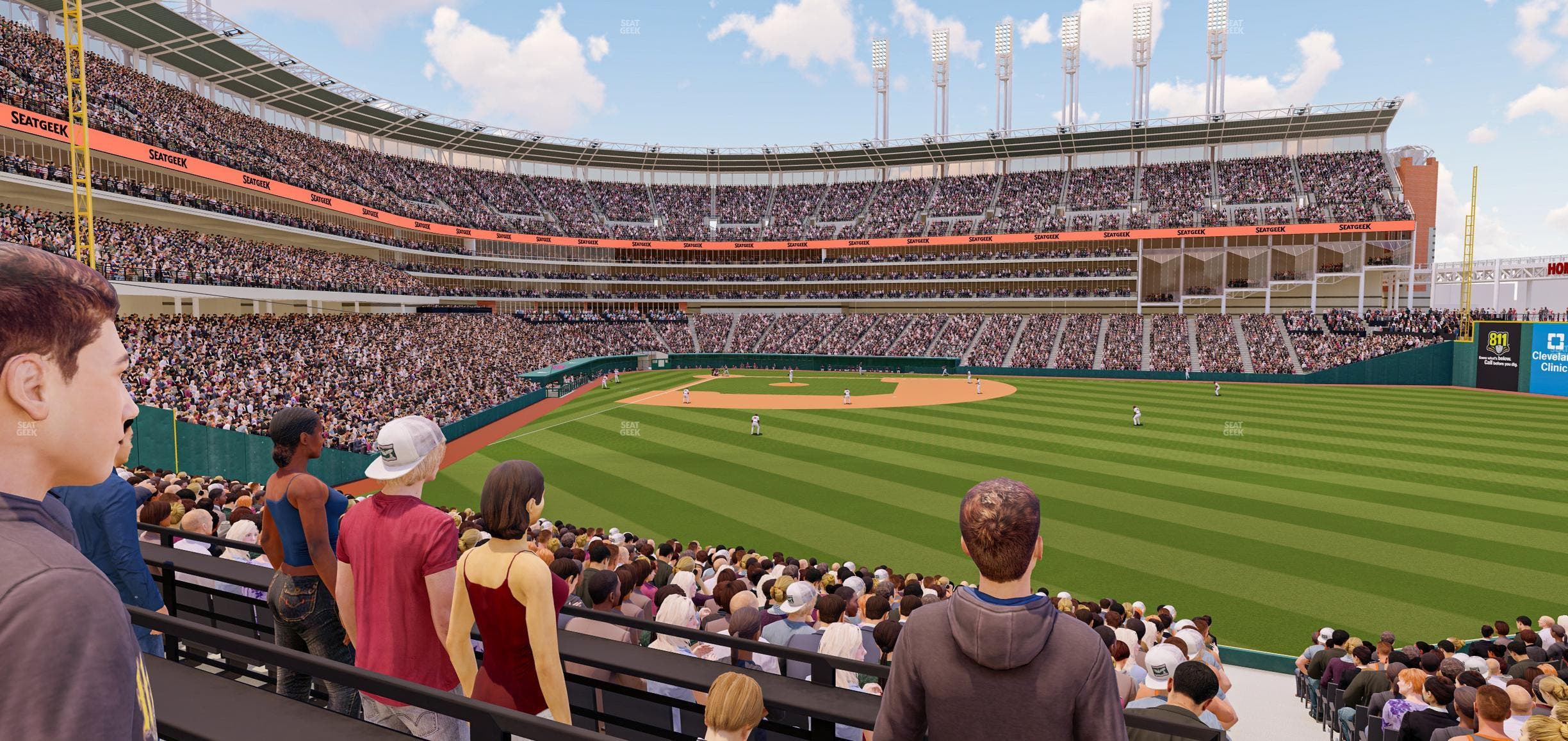 Progressive Field - Section Ga Sro Seat View