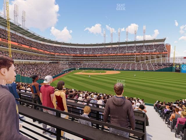 Progressive Field - Section Ga Sro Seat View