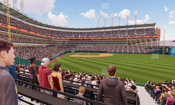 Progressive Field - Section Ga Sro Seat View