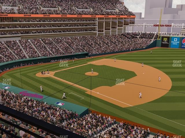Progressive Field - Section Hargrove Seat View