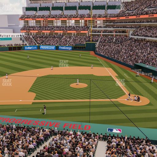 Progressive Field - Section Heritage Seat View