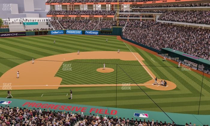 Progressive Field - Section Heritage Seat View