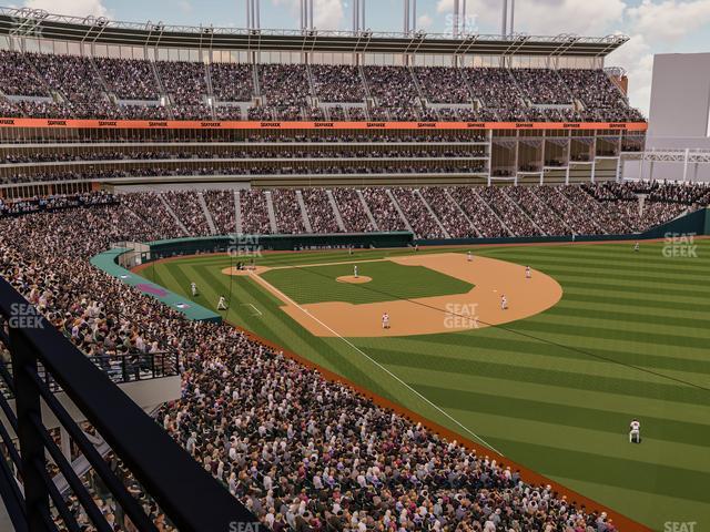 Progressive Field - Section Kids Clubhouse Level Two Seat View