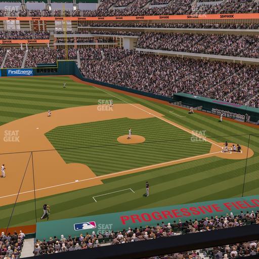 Progressive Field - Section Party Suite 1995 Seat View