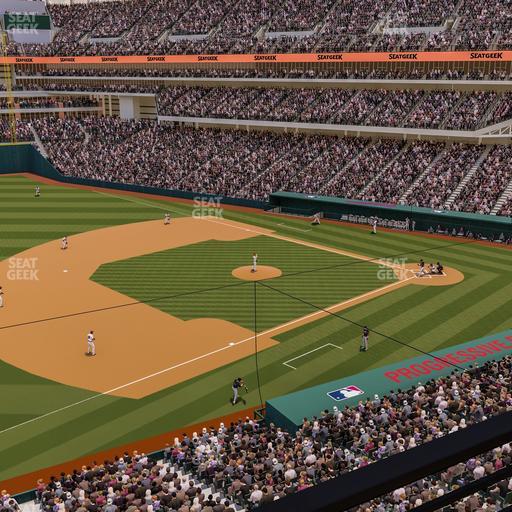 Progressive Field - Section Party Suite 2016 Seat View