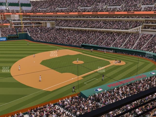 Progressive Field - Section Party Suite 2016 Seat View