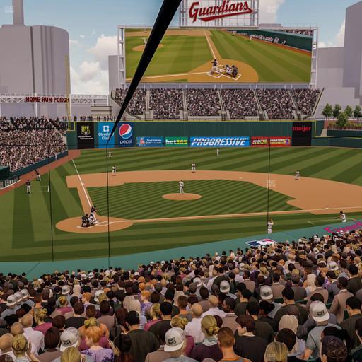 Progressive Field - Section Seatgeek Infield Box 1 Seat View