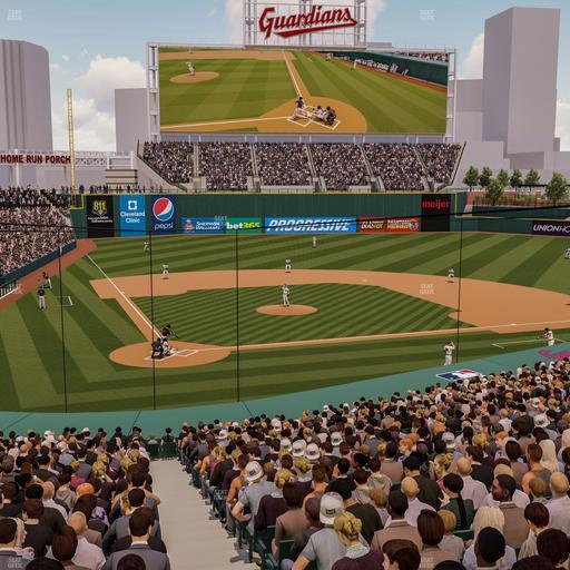 Progressive Field - Section Seatgeek Infield Box 2 Seat View