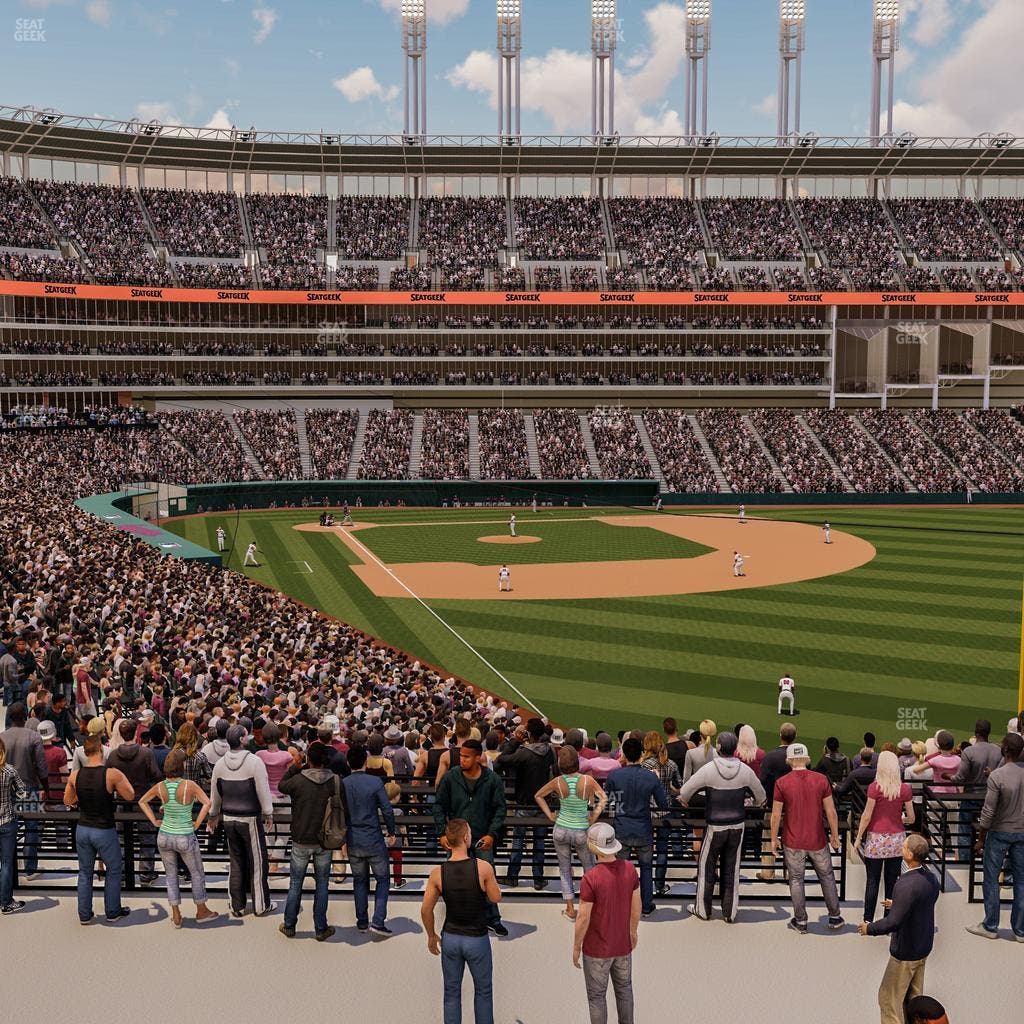 Progressive Field - Section The Corner Bar Seat View