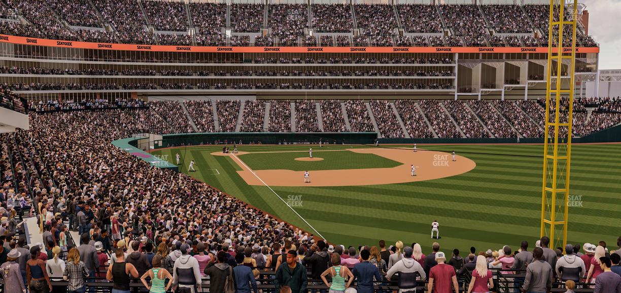 Progressive Field - Section The Corner Bar Seat View