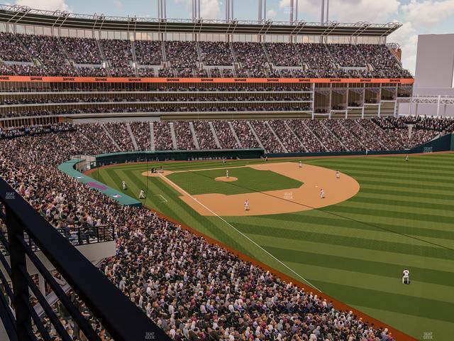 Progressive Field - Section Uncrustables Kids Clubhouse Level Two Seat View