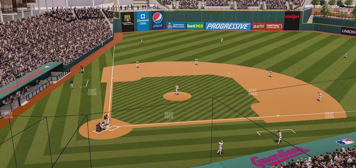 Progressive Field - Section Victory Club 5 Seat View