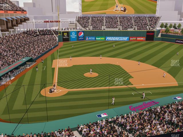 Progressive Field - Section Victory Club 5 Seat View