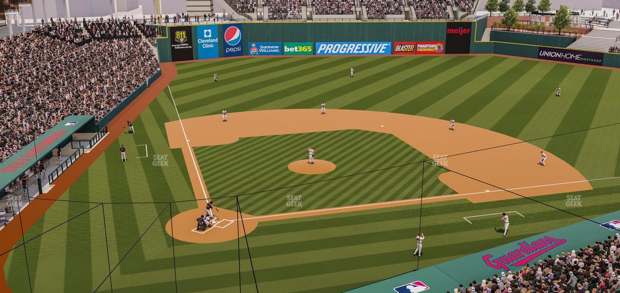 Progressive Field - Section Victory Club 6 Seat View