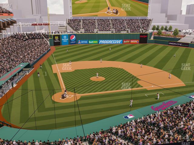 Progressive Field - Section Victory Club 6 Seat View