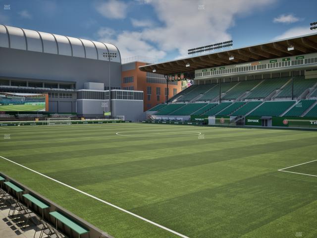 Providence Park - Section 101 Seat View