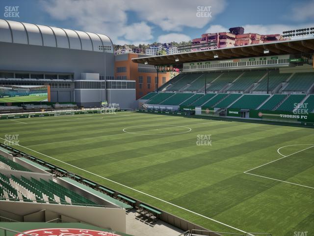 Providence Park - Section 101 Seat View