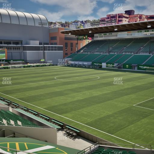 Providence Park - Section 101 Seat View