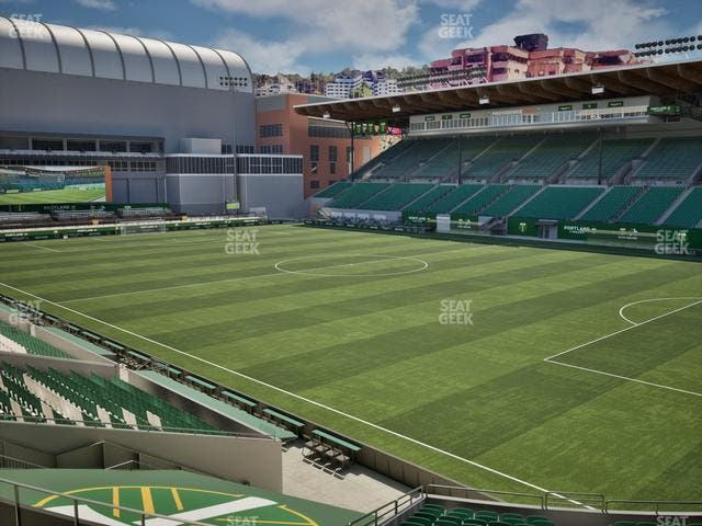 Providence Park - Section 101 Seat View