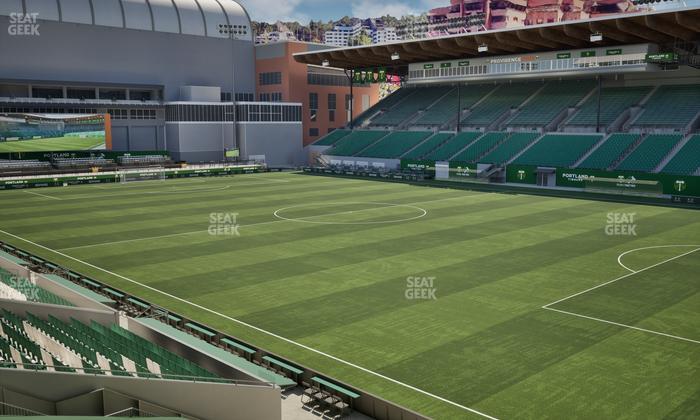 Providence Park - Section 101 Seat View