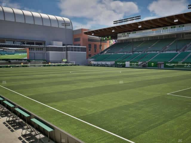 Providence Park - Section 101 Seat View