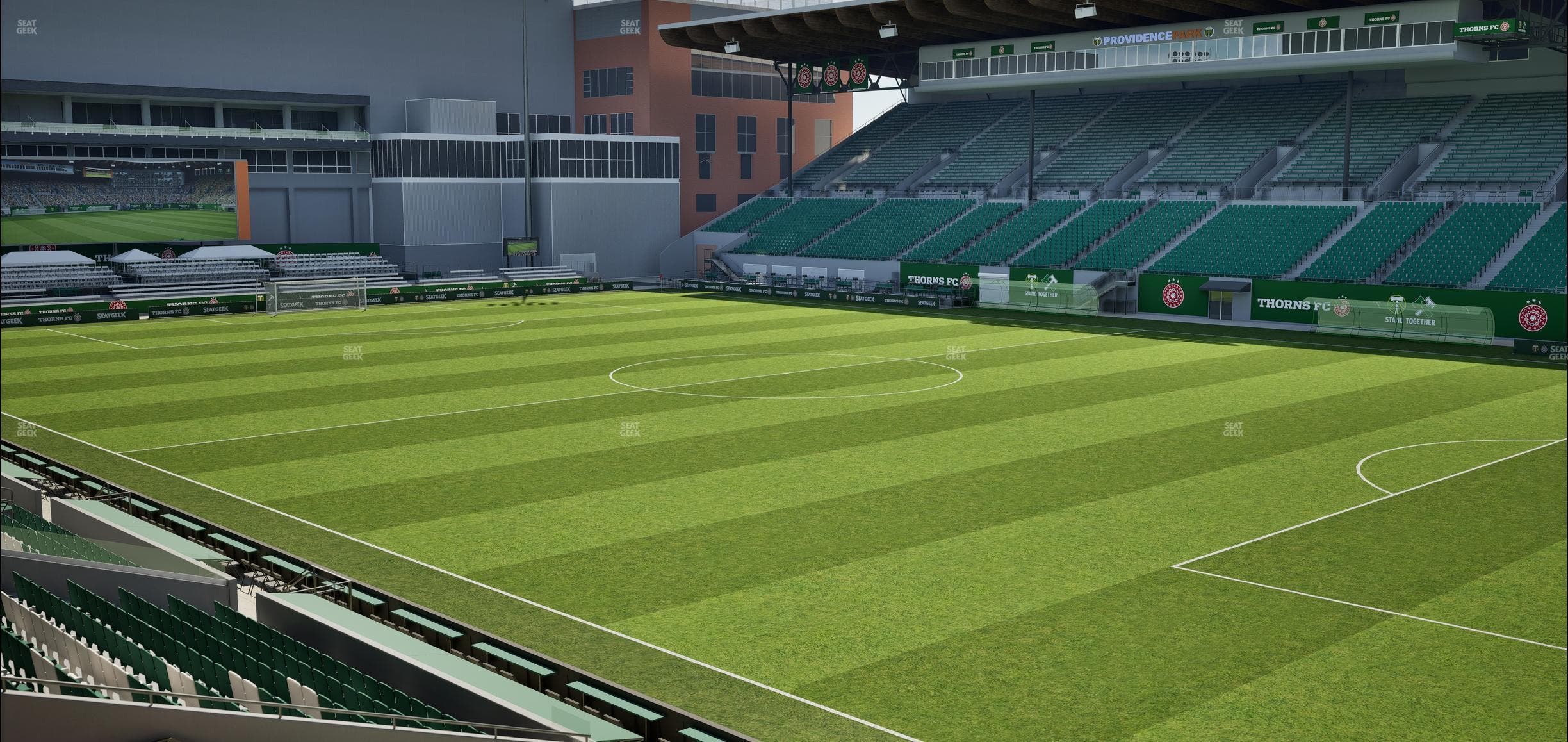 Providence Park - Section 101 Seat View