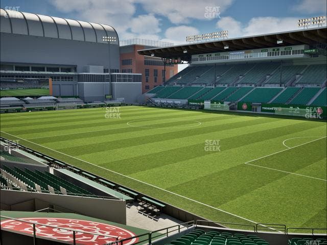Providence Park - Section 101 Seat View