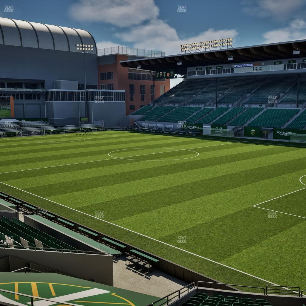 Providence Park - Section 101 Seat View