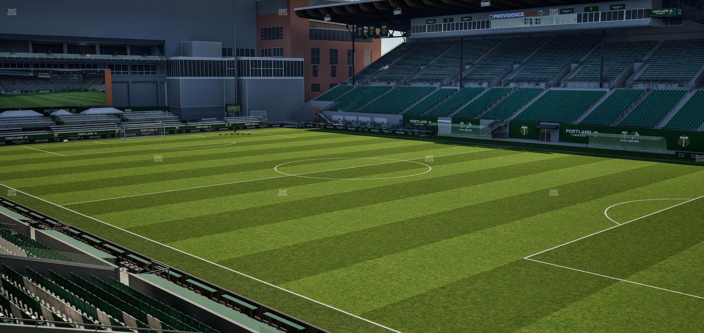 Providence Park - Section 101 Seat View