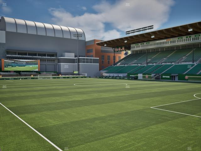 Providence Park - Section 102 Seat View