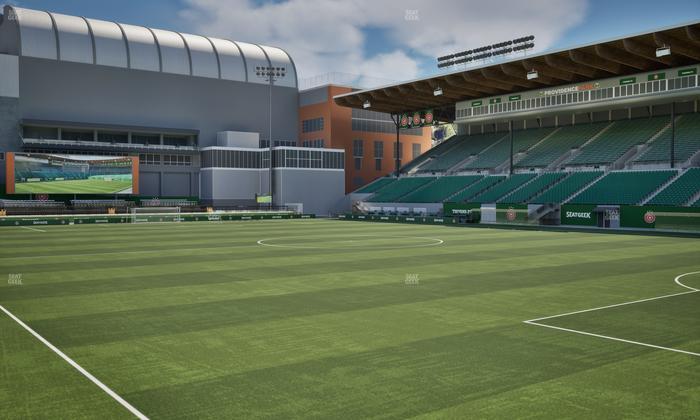Providence Park - Section 102 Seat View