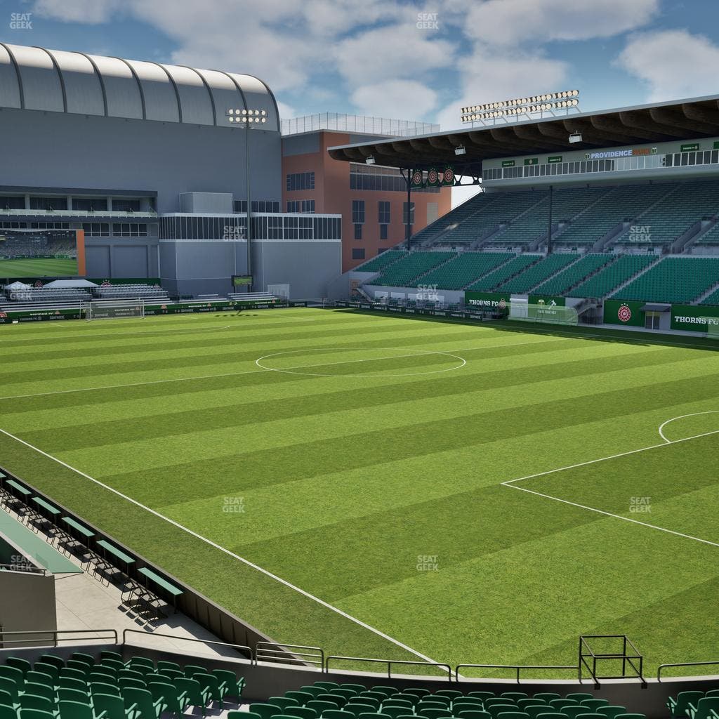 Providence Park - Section 102 Seat View