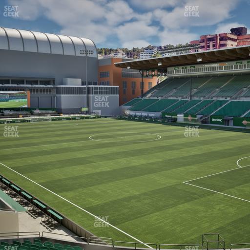 Providence Park - Section 102 Seat View