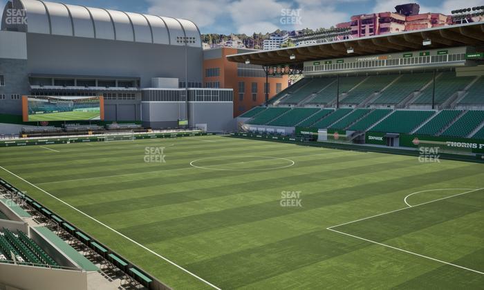 Providence Park - Section 102 Seat View
