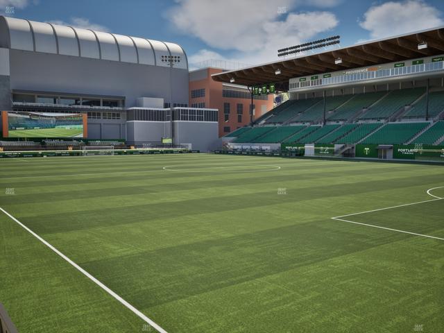 Providence Park - Section 102 Seat View