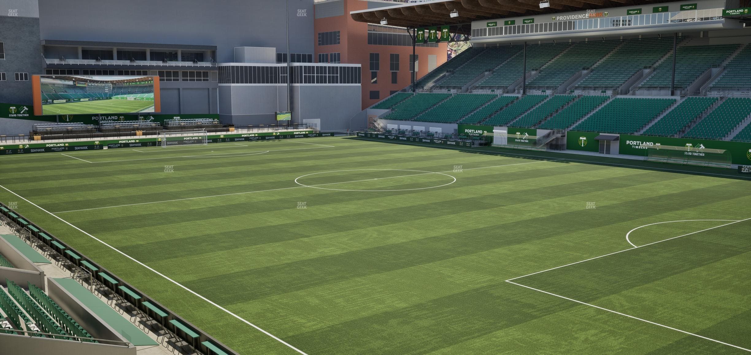 Providence Park - Section 102 Seat View