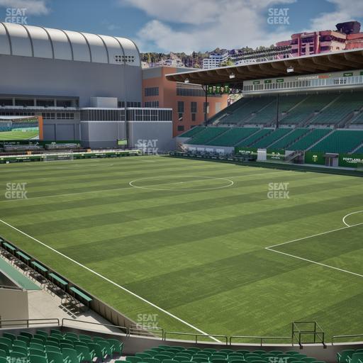 Providence Park - Section 102 Seat View