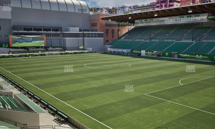 Providence Park - Section 102 Seat View