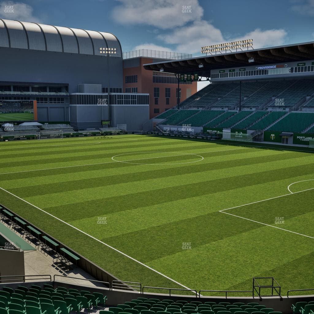 Providence Park - Section 102 Seat View