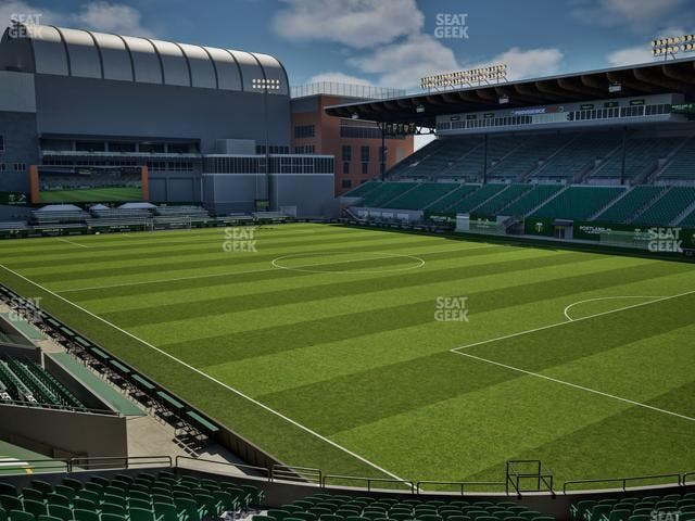 Providence Park - Section 102 Seat View