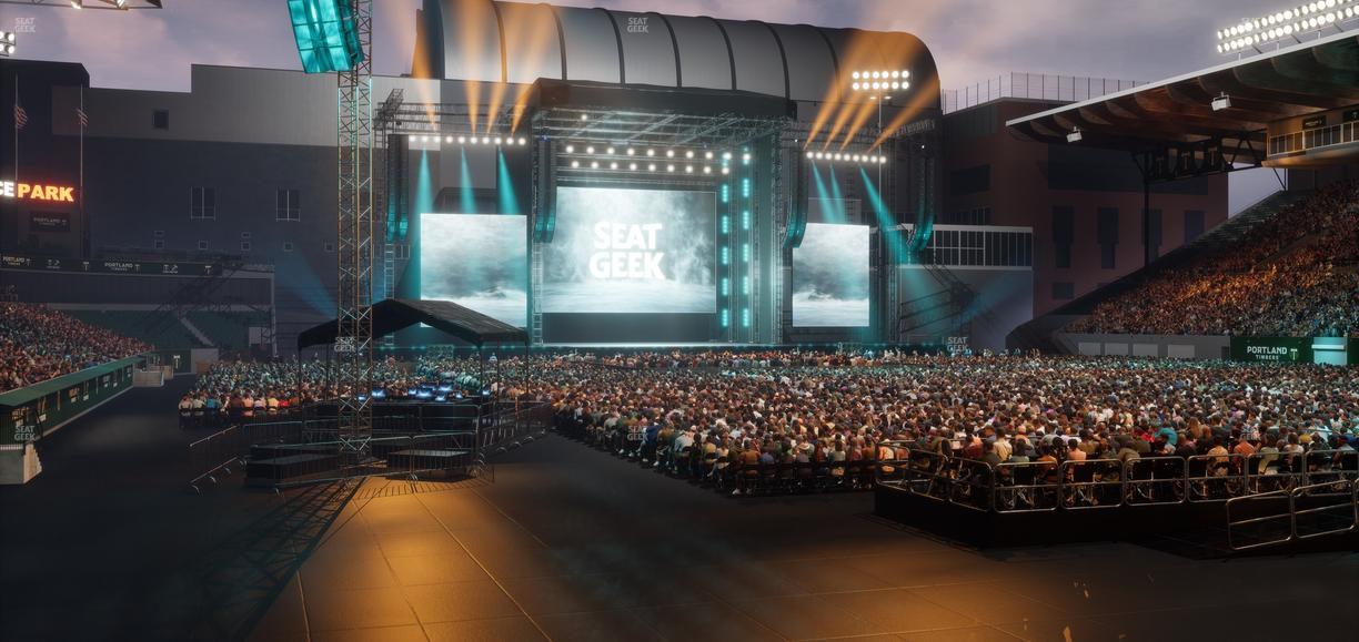 Providence Park - Section 103 Seat View