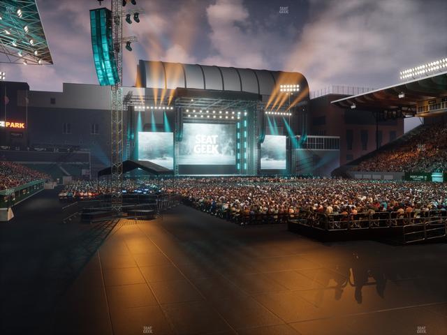 Providence Park - Section 103 Seat View