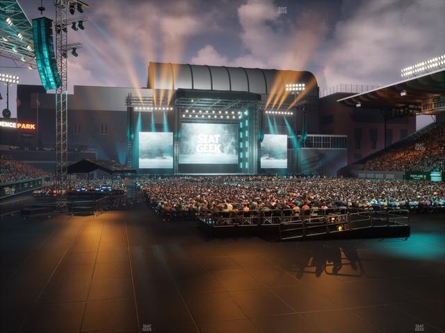 Providence Park - Section 104 Seat View